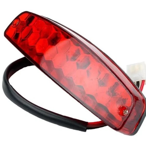 Universal LED Rear Stop Brake Light Red 3 Wires
