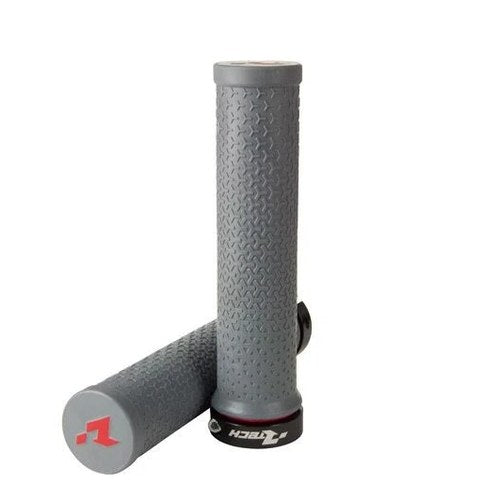 R-TECH Bike Bicycle Lock ON Grips - Grey