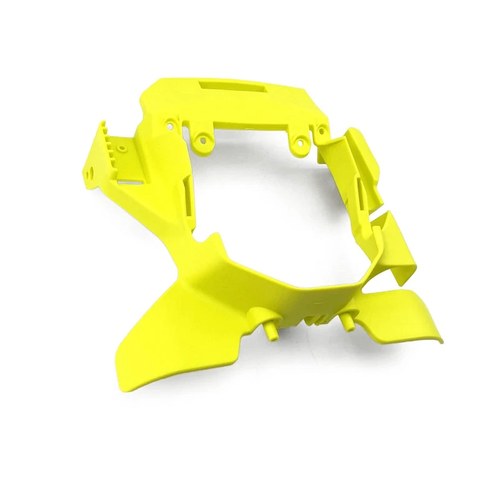 R-TECH Yellow Headlight Bracket Husqvarna Tefe 2024-2025