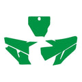 Blackbird Green Number Board Backgrounds Husqvarna TC/FC 2023-2024