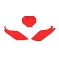 Blackbird Red Number Board Backgrounds Yamaha YZ-F 250 24-25, 450 23-25