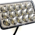 LED Headlight 4x6 Inch Honda XR250/600, Suzuki DR-Z