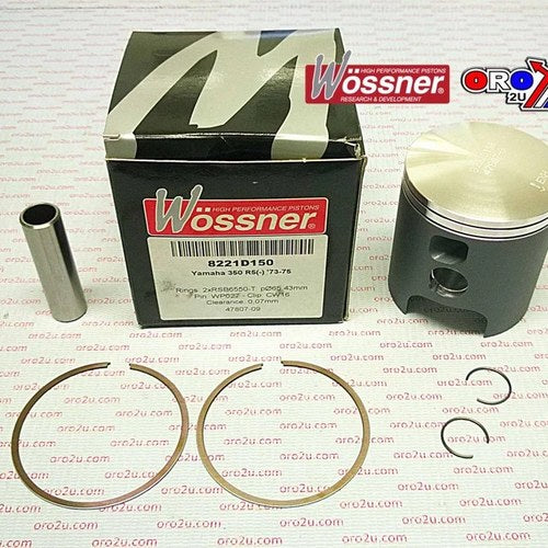 Wossner 64.5mm Piston Kit Yamaha R5 350 1973-1975