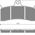 Goldfren AD126, VD437, FA249, FDB2049, SBS704 Disc Pads (Pair)