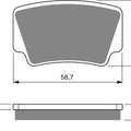 Goldfren AD260, FA463, SBS867, DP990 Disc Pads (Pair)