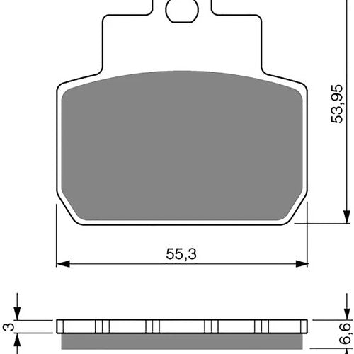 Goldfren AD263, FA425, SBS831 Disc Pads (Pair)