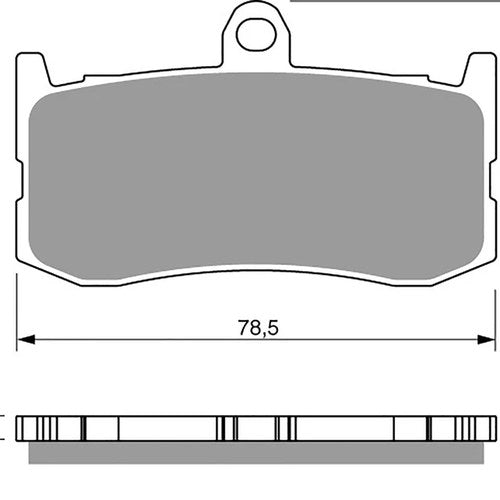 Goldfren AD296, FA491 Disc Pads (Pair)