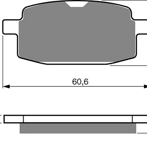 Goldfren AD114, VD247, FA169, SBS619 Disc Pads (Pair)
