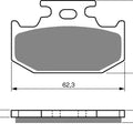 Goldfren AD317, FA497 Disc Pads (Pair)
