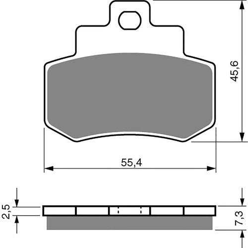 Goldfren AD192, FA356, SBS776, VD988 Disc Pads (Pair)