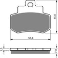 Goldfren AD192, FA356, SBS776, VD988 Disc Pads (Pair)