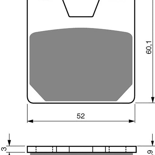 Goldfren AD169, FA267, SBS733 Disc Pads (Pair)