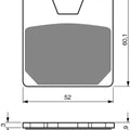 Goldfren AD169, FA267, SBS733 Disc Pads (Pair)