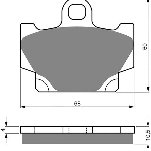Goldfren AD113, VD325, FA81, FDB311, SBS550 Disc Pads (Pair)
