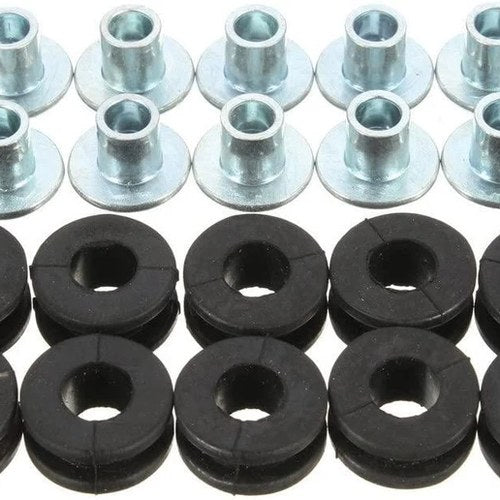 Fairing Rubber Grommets & Bushes Kit (Pack of 10)