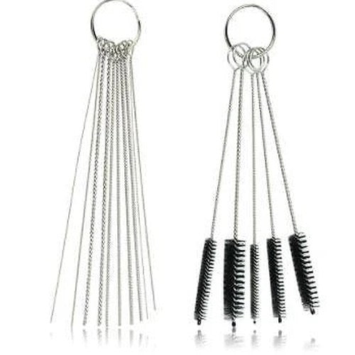Carburetor Jet Cleaning Tool, Dirt Removeal - Needles & Nylon Brushes