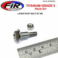 Titanium GR5 Clutch Lever Pivot Bolt Kit, Kawasaki 92151-1103