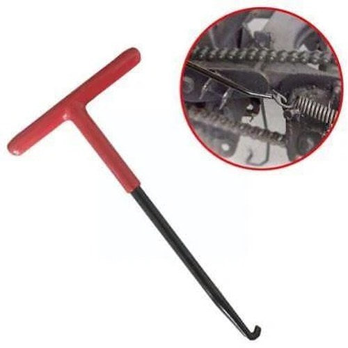 Spring Puller Soft Grip T-HANDLE 160mm, Exhaust Spring Hook Puller