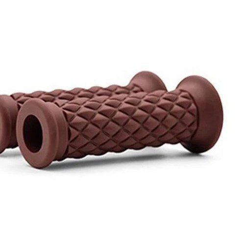 Grip Set Classic Cafe Racer Retro, Brown