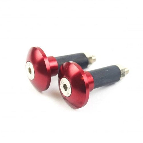 Bar Ends 12mm Red SET-2