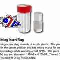 HD Timing Insert Plug, K&L 35-5001 Harleys Fits most Harley BigTwin models