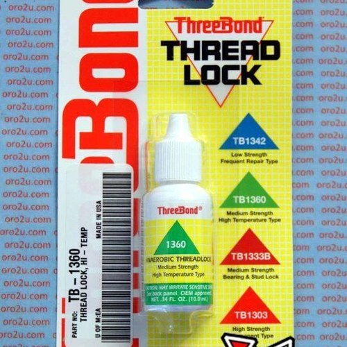 3 Bond HI.TEMP Lock 10ml, TB-1360, thread lock / loctite