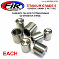 Titanium Caliper Piston 25x31mm Each, YAMAHA/SUZUKI, 5UN-W0057-50, 69100-14820