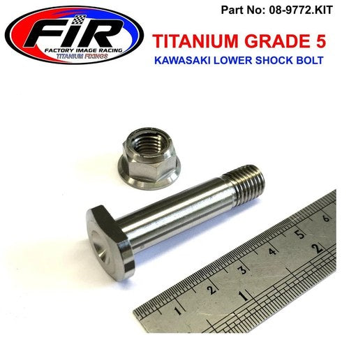 GR5 Kawasaki Shock Bolt Kit, 2006 2021 KX Kxf Klx Kfx, 92154-0512 92153-0937