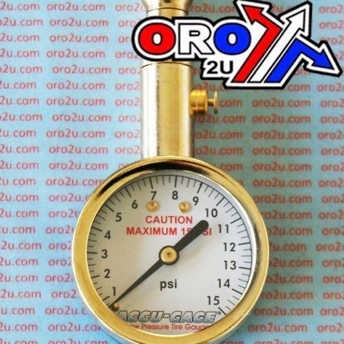 Tyre Pressure Gauge 15 Psi, With Bleeder SX Series, S15XA