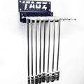 Tagz Organiser T-BAR Rack Black, Fits UP TO 8 T-BARS