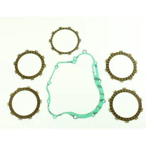 Clutch Friction Plate Set Yamaha WR125R/X 06-11, Athena P40230077, With Gasket