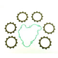Clutch Friction Plate Set KTM SX65 98-08, Athena P40230051, With Gasket