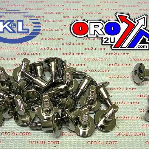 Oval Head Allen Bolt 6x20 PACK/25, With Shoulder 33-8297, Road Tools 9139-06126