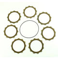 Clutch Friction Plate Set Hsq TC250 04-09, Athena P40230030, With Gasket