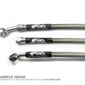 Hose Front Brake Silver / Blk, Venhill H01-1-045/P TE500 510 Fir
