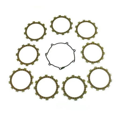Clutch Friction Plate Set Yamaha YZ-F250 14-18, Athena P40230115, With Gasket