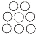 Clutch Friction Plate Set Hsq TE10-13, Athena P40230009, With Gasket