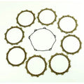 Clutch Friction Plate Set Suzuki RM-Z250 07-22, Athena P40230082, With Gasket