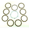Clutch Friction Plate Set Yamaha YZ-F426 01, Athena P40230102, With Gasket