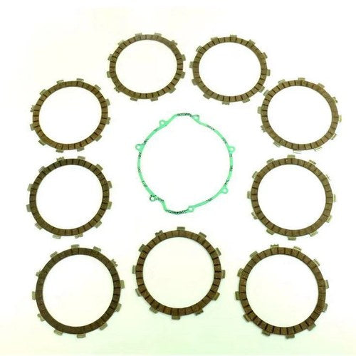 Clutch Friction Plate Set KTM SX250 94-02, Athena P40230037, With Gasket