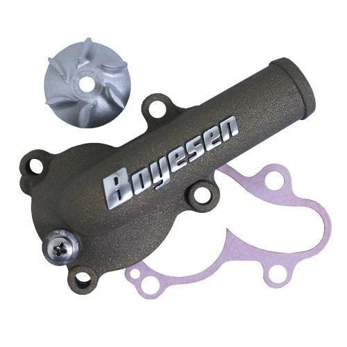 Water Pump Cover 2019-23 KX 450 F, Supercooler Boyesen WPK-18CM, Magnesium