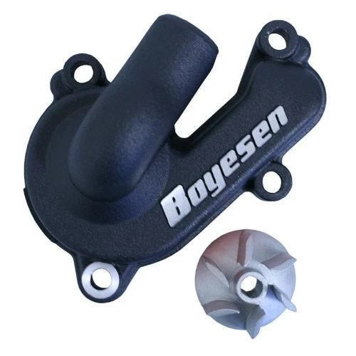 Water Pump Cover 16-18 SX-F250, Supercooler Boyesen WPK-44AB, Black
