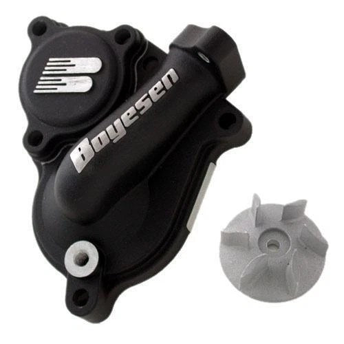 Water Pump Cover 04-16 KX250F, Boyesen WPK-17B Supercooler