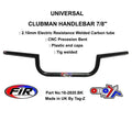 Clubman 7/8'' Handlebar Mat BK, Cafe Racer & Clubman Style, / RE: 5