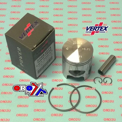Piston Kit Vertex 40.50 CT50S Breeze Crz, Vertex 22081050 Yamaha 50CC OS +0.50