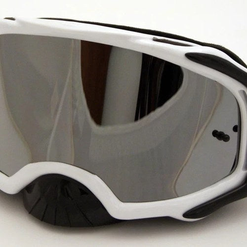 Rnr Platinum Tear Off Mirrored, White Goggle, GAM22, Tear Off