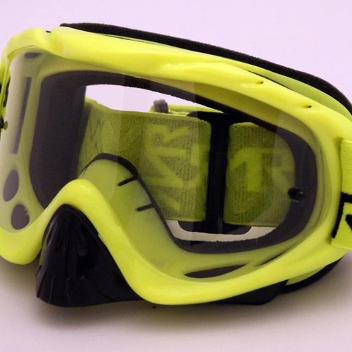 Rnr Hybrid Psycho Yel Tear Off, Psycho Yellow Goggle, GH61TO