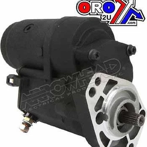 Starter Motor Harley Davidson, SHD0009, Black 18 Splines