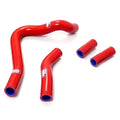 Samco Hose Kit Honda CR250R 1992-1996, 4 Piece Kit, Red, HON-57 RD