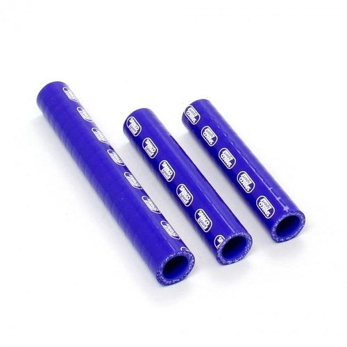 Samco Hose Kit Husq TE250/300 14-16 Thermostat Bypass, 3 Piece Kit, Blue
